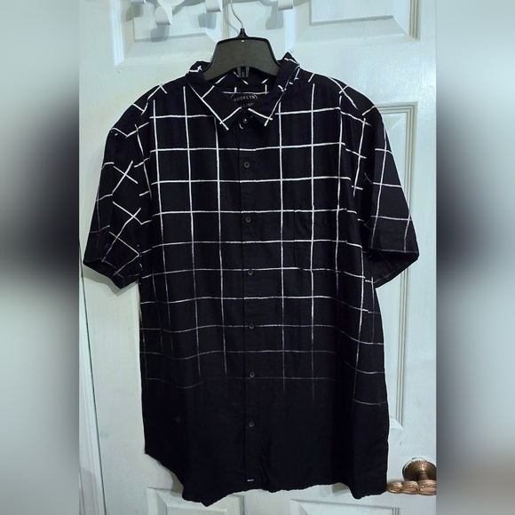 Men's Brooklyn Calling Navy Short Sleeve Shirt Size XL - Picture 1 of 3